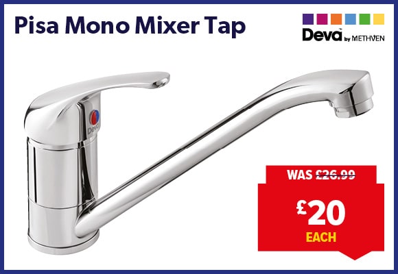 Deva Pisa Mono Kitchen Mixer Tap