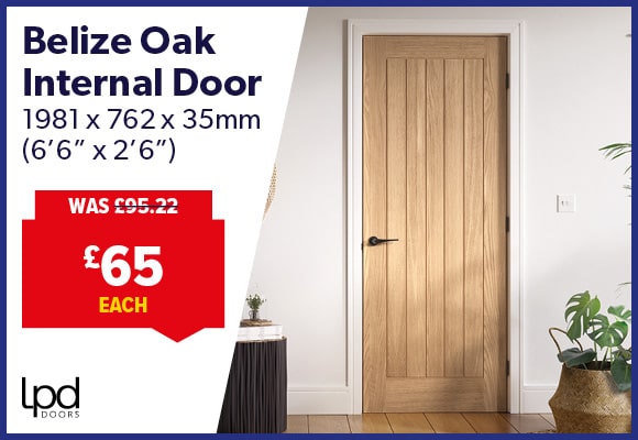 Belize Oak Door